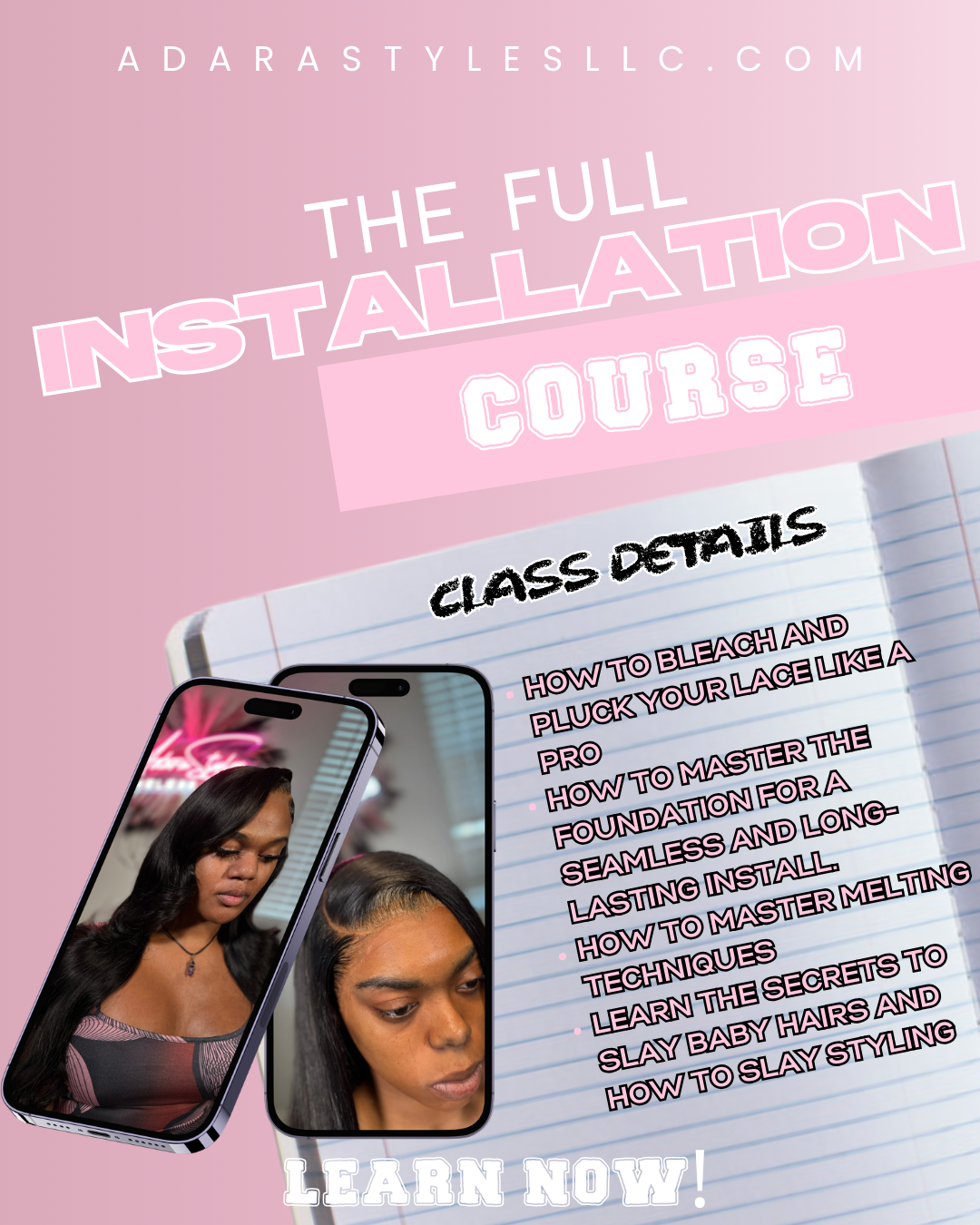 The Full Wig Installation Course VOL 2. (NEW)