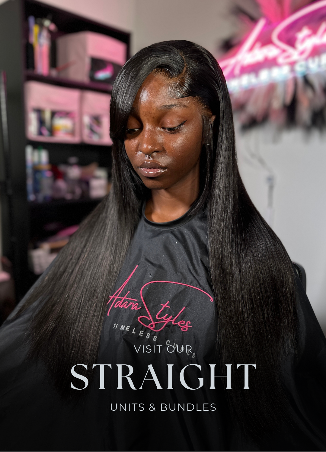 AdaraStyles Virgin Straight Extensions