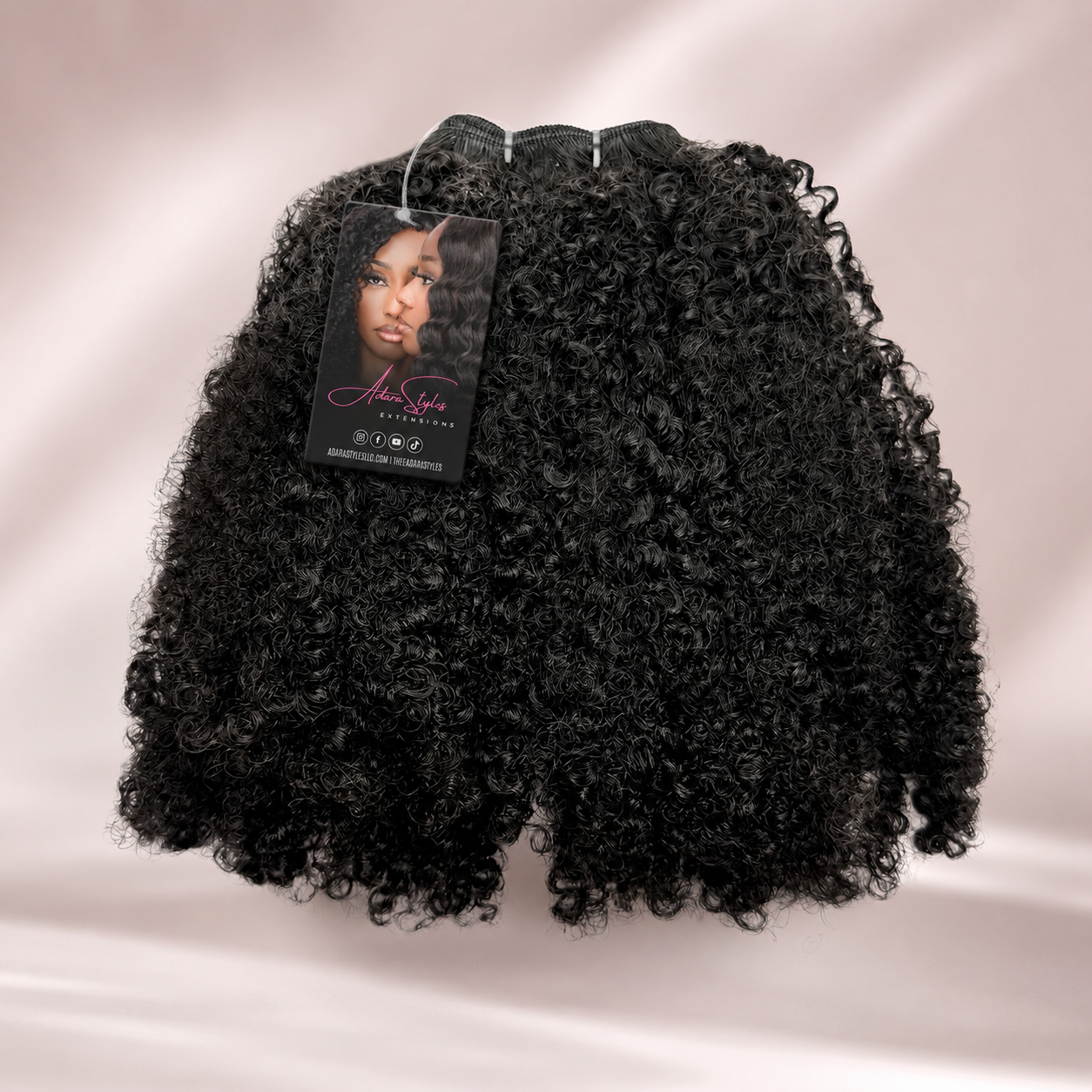 AdaraStyles Virgin Afro Curly Extensions
