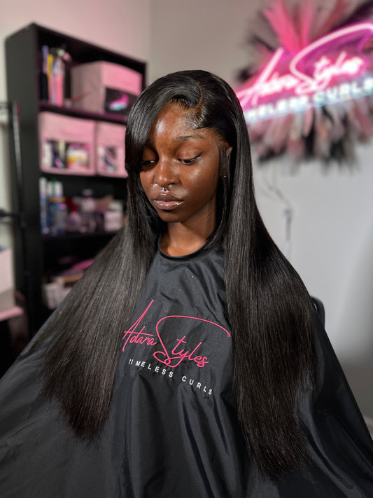 AdaraStyles Virgin Extensions Straight Wig