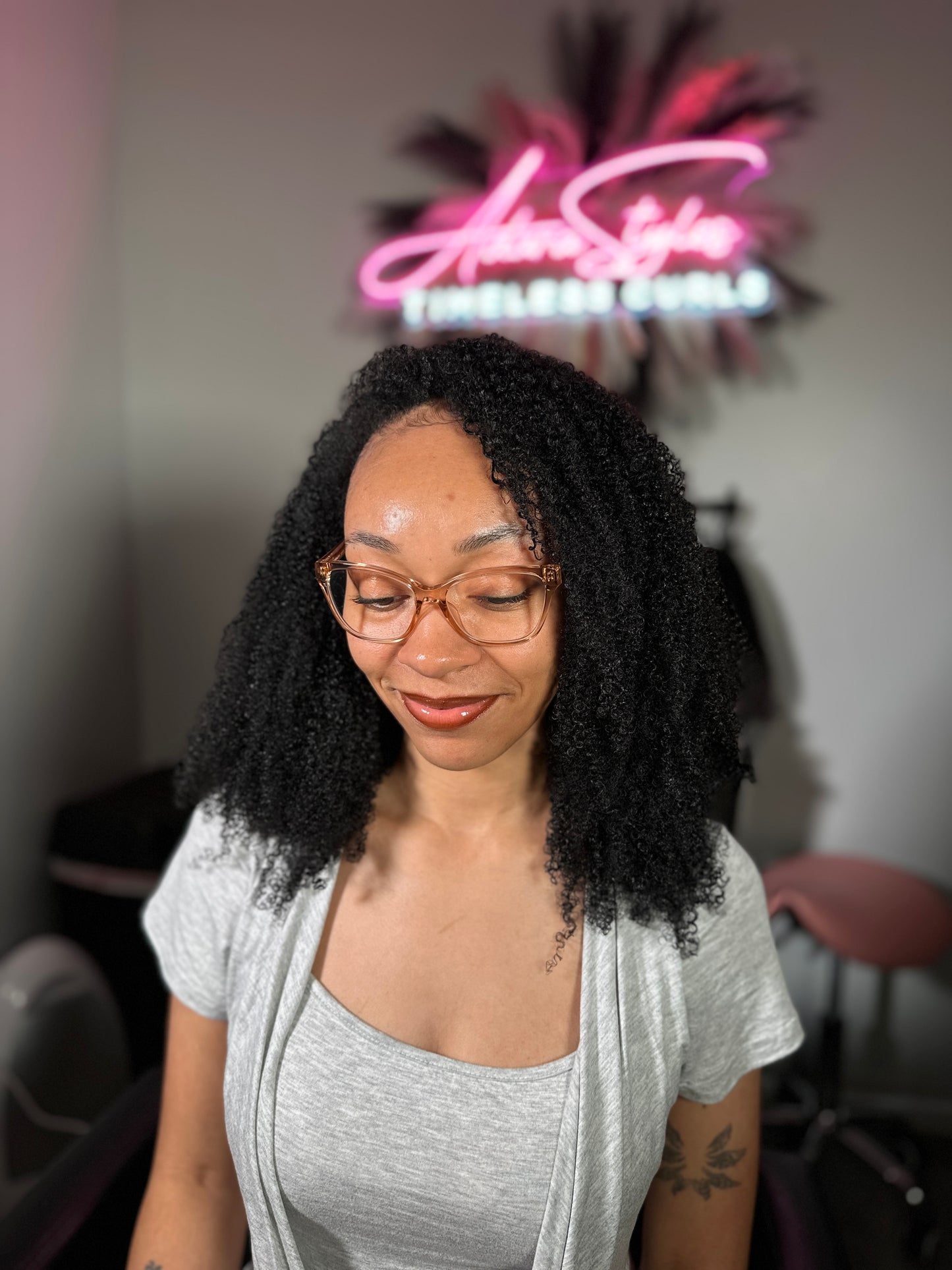 AdaraStyles Virgin Afro Curly Extensions