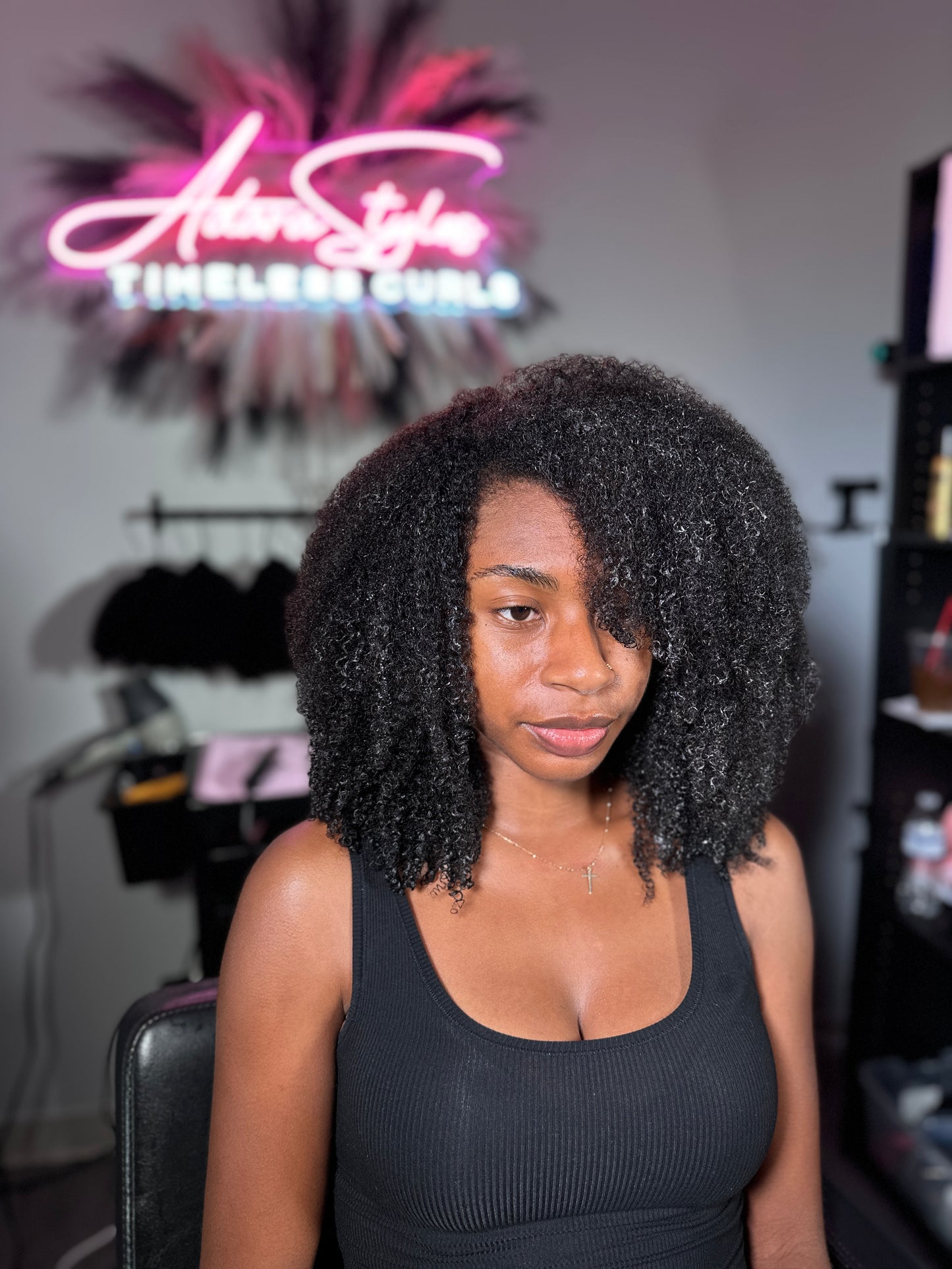 AdaraStyles Virgin Afro Curly Extensions