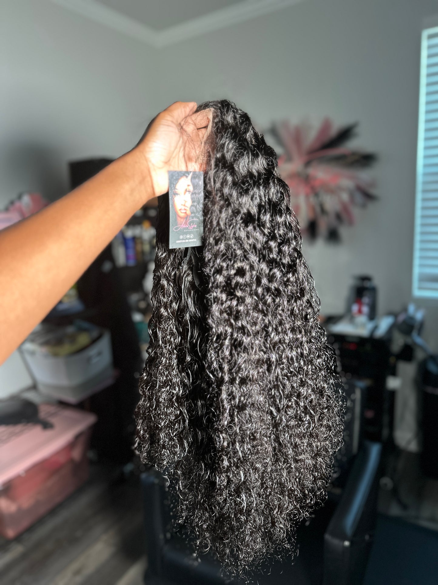 AdaraStyles Virgin Extensions Deep Wave Wig