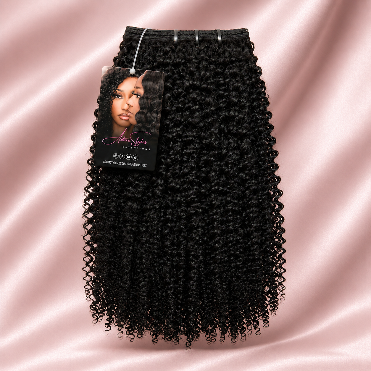 AdaraStyles Virgin Exotic Burmese Curly Extensions